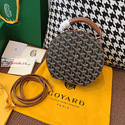 Goyard Alto Hatbox Bag Tan 16.5x7x18cm - 5