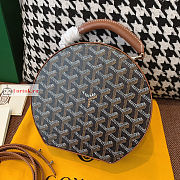 Goyard Alto Hatbox Bag Tan 16.5x7x18cm - 4