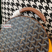 Goyard Alto Hatbox Bag Tan 16.5x7x18cm - 3