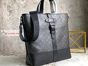 Louis Vuitton Saumur Tote Bag Black M45914 38x37x13cm - 4