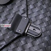 Bottega Veneta Intrecciato Woven Calf Briefcase Black 39x29x10cm - 2
