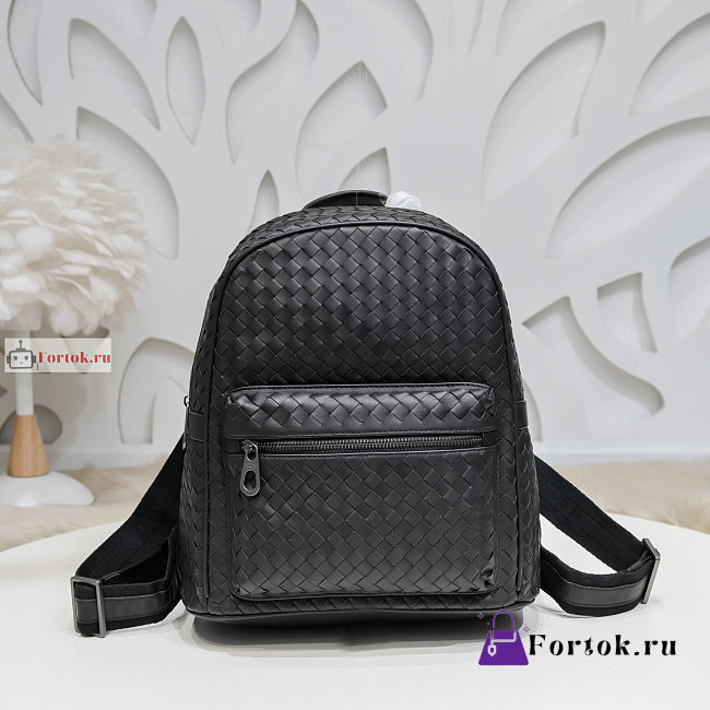 Bottega Veneta Backpack Black 28x30x14cm - 1