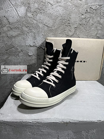 Rick Owen Ramones Star High Top Sneakers SS22