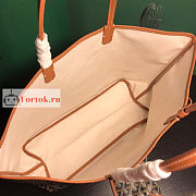 Goyard Saint Louis PM Bag Black/Tan 34x14x26cm - 2