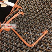 Goyard Saint Louis PM Bag Black/Tan 34x14x26cm - 5