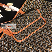 Goyard Saint Louis PM Bag Black/Tan 34x14x26cm - 6