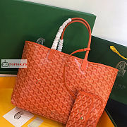 Goyard Saint Louis PM Bag Orange 34x14x26cm - 1