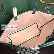 Goyard Saint Louis PM Bag Green 34x14x26cm - 6