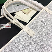 Goyard Saint Louis PM Bag White 34x14x26cm - 4