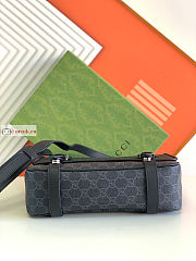 Gucci GG Messenger Bag Blue Canvas 658542 28cm - 3