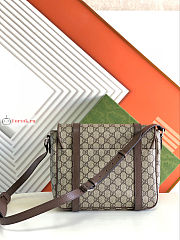 Gucci GG Messenger Bag Beige Canvas 658542 28cm - 5