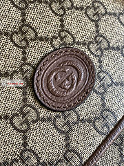 Gucci GG Messenger Bag Beige Canvas 658542 28cm - 3