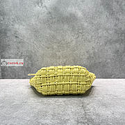 Balenciaga XXS Bistro Bucket Bag With Strap Yellow 6780282 27cm - 5