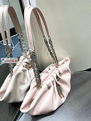 Givenchy Small Kenny Bag In Smooth Leather Light Pink 32x22x17cm - 2