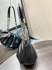 Givenchy Small Kenny Bag In Smooth Leather Black 32x22x17cm - 5