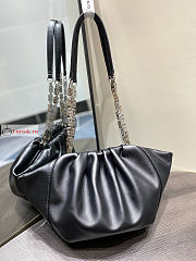 Givenchy Small Kenny Bag In Smooth Leather Black 32x22x17cm - 2