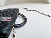 Chanel Wallet On Chain With Top Handle Black AP2844 12.3x19.2x3.5cm - 6