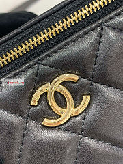 Chanel Vanity With Chain And Top Handle Black AP2846 17x8x9.5cm - 2