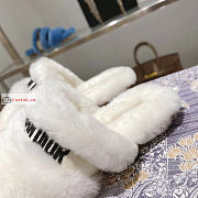 Dior Chez Moi Slide Shearling White KDQ734  - 3