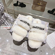 Dior Chez Moi Slide Shearling White KDQ734  - 4