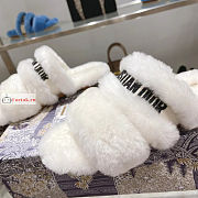 Dior Chez Moi Slide Shearling White KDQ734  - 6