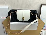 Celine Small 16 Wallet On Chain White 14x11x5cm - 4