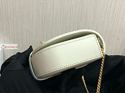 Celine Small 16 Wallet On Chain White 14x11x5cm - 3