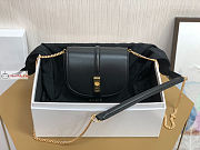 Celine Small 16 Wallet On Chain Black 14x11x5cm - 6