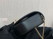 Celine Small 16 Wallet On Chain Black 14x11x5cm - 5