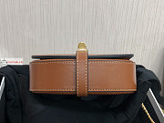 Celine Small 16 Wallet On Chain Tan 14x11x5cm - 6