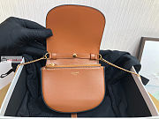 Celine Small 16 Wallet On Chain Tan 14x11x5cm - 5
