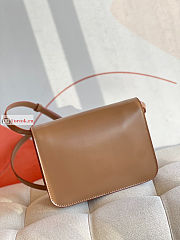 Burberry Small TB Bag Leather Beige 21x6x16cm - 6