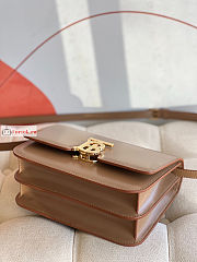 Burberry Small TB Bag Leather Beige 21x6x16cm - 3