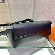 Prada Padded Nappa Leather Signaux Bag Black 1BC165 33cm - 3