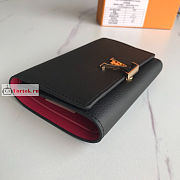 Louis Vuitton Capucines Compact Wallet Rose Pink M62157 13.5x9.5x1.5cm - 6