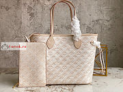 Louis Vuitton Neverfull MM Stardust Pale Beige M46231 31x28x14cm - 1