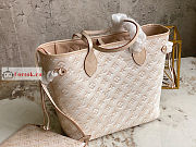 Louis Vuitton Neverfull MM Stardust Pale Beige M46231 31x28x14cm - 6