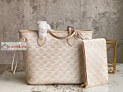 Louis Vuitton Neverfull MM Stardust Pale Beige M46231 31x28x14cm - 3