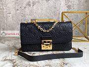 Louis Vuitton Marceau Chain Bag Black M46200 24.5x15x6.5cm - 1