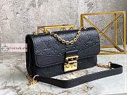 Louis Vuitton Marceau Chain Bag Black M46200 24.5x15x6.5cm - 4