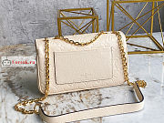 Louis Vuitton Marceau Chain Bag Cream M46201 24.5x15x6.5cm - 2