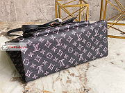 Louis Vuitton Onthego MM Monogram Coated Black M46154 27x35x14cm - 3