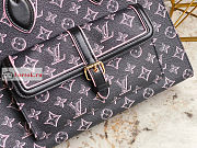 Louis Vuitton Onthego MM Monogram Coated Black M46154 27x35x14cm - 2