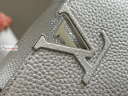Louis Vuitton Mini Capucines Flower Chain Silver N80239 21x14x8cm - 2