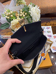Louis Vuitton Padlock On Strap Monogram Black M80559 19x11×3cm - 6