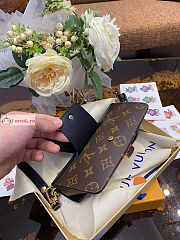 Louis Vuitton Padlock On Strap Monogram Black M80559 19x11×3cm - 5