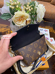 Louis Vuitton Padlock On Strap Monogram Black M80559 19x11×3cm - 2