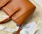 Givenchy Mini Antigona Sport Handbag Tan Brown 22x5x18cm - 5