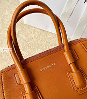 Givenchy Mini Antigona Sport Handbag Tan Brown 22x5x18cm - 2