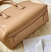Givenchy Mini Antigona Sport Handbag Beige Cappuccino 22x5x18cm - 3